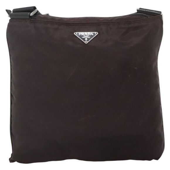 Prada Re-Nylon Brown Nylon Shoulder Bag (Pre-Owned) - Picture 1 of 16